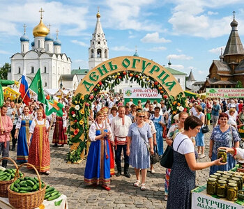 Праздник день огурца в Суздале 2026